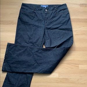 Zara dark wash slight flare Jean - 12